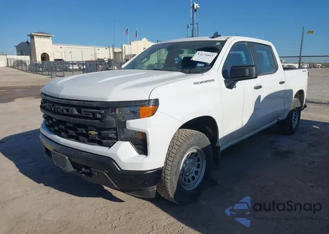 2024 Chevrolet Silverado 1500 4Wd Short Bed Wt z USA, uszkodzony, nr VIN 2GCUDAED2R1205148